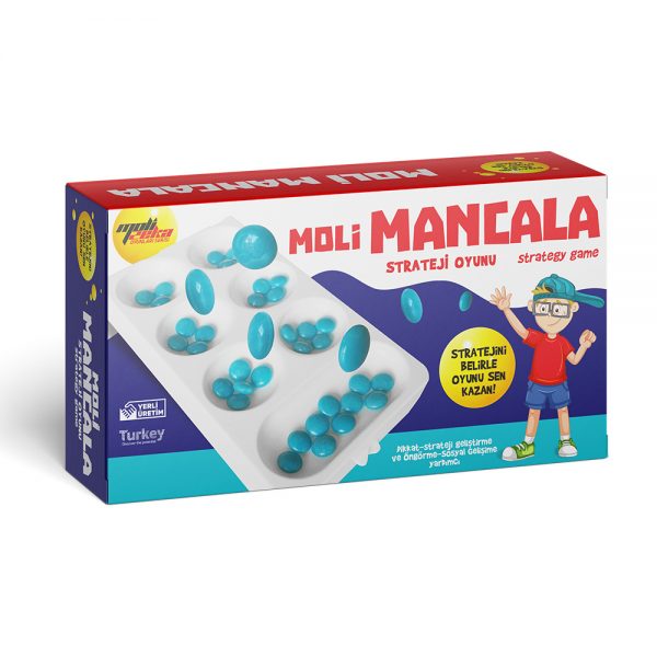Mancala – Zekâ ve Strateji Oyunu (Katlanır Plastik)